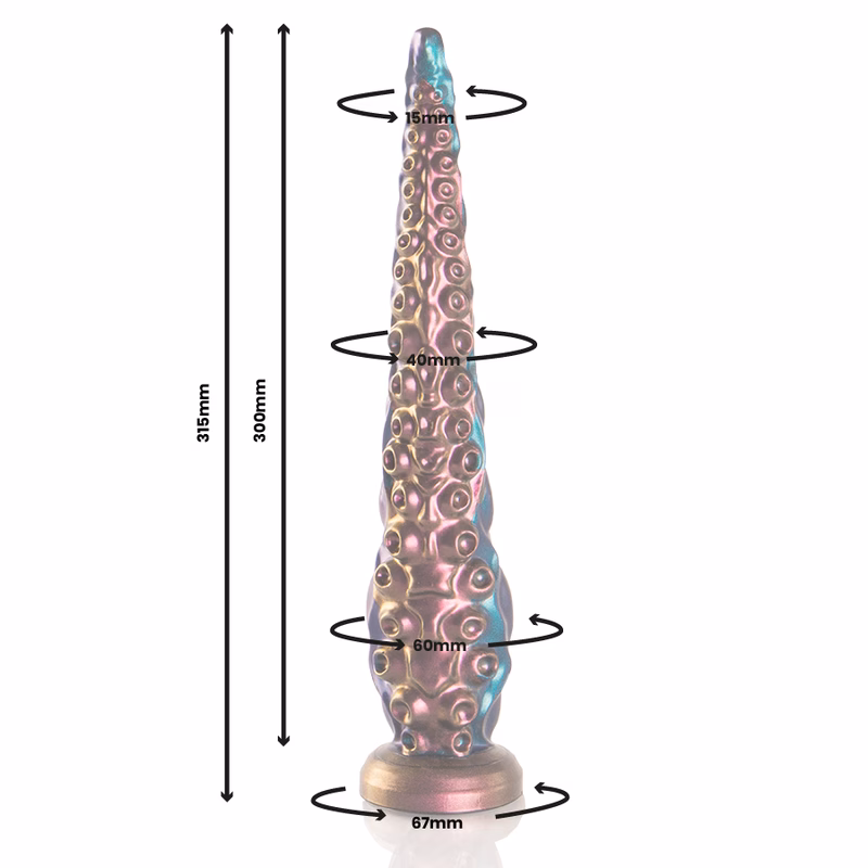EPIC - CHARYBDIS DILDO TENTÁCULO TAMAÑO GRANDE - Imagen 4