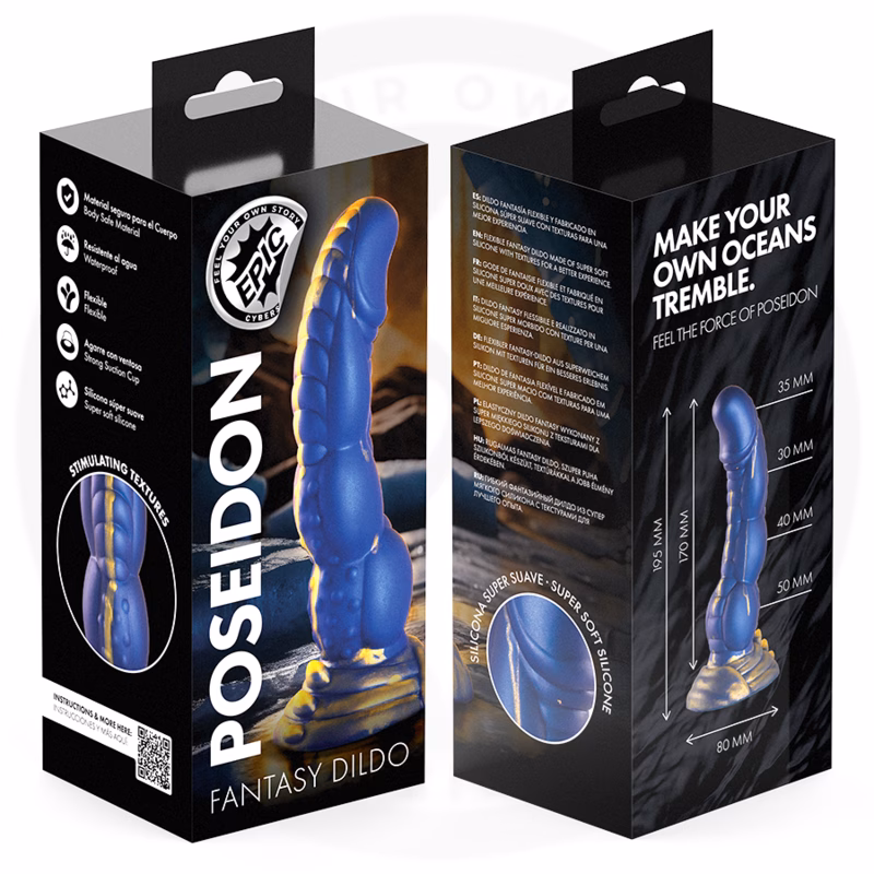 EPIC - POSEIDÓN DILDO ABRAZO DEL MAR - Imagen 10