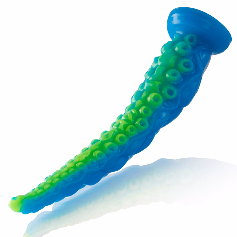 EPIC - SCYLLA DILDO TENTÁCULO FINO FLUORESCENTE TAMAÑO GRANDE - Imagen 5