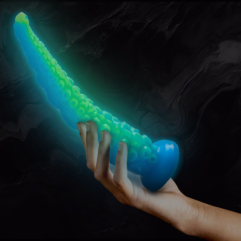 EPIC - SCYLLA DILDO TENTÁCULO FINO FLUORESCENTE TAMAÑO GRANDE - Imagen 10
