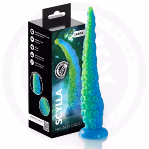 EPIC - SCYLLA DILDO TENTÁCULO FINO FLUORESCENTE TAMAÑO GRANDE