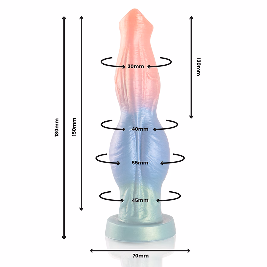 EPIC - ARION DILDO SINFONÍA DEL PLACER RECARGABLE CONTROL REMOTO - Imagen 5