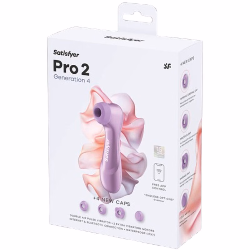 SATISFYER - PRO 2 GENERATION 4 ESTIMULADOR DE CLÍTORIS AMATISTA - Imagen 9