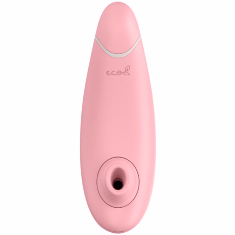 WOMANIZER - PREMIUM ECO ESTIMULADOR DE CLÍTORIS POR SUCCIÓN 12 NIVELES ROSA