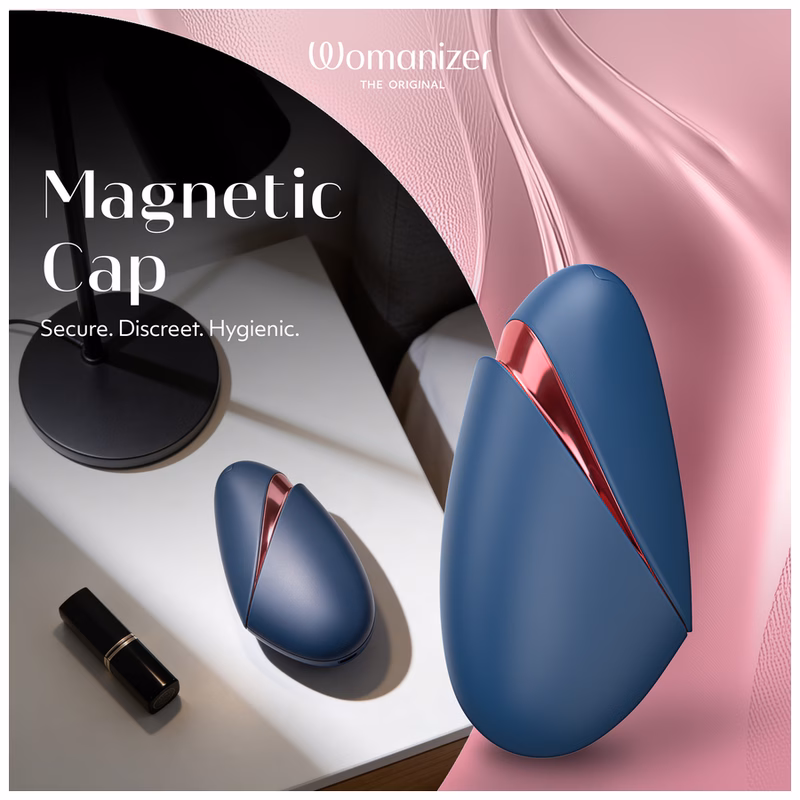 WOMANIZER - NEXT LIBERTY ESTIMULADOR DE CLÍTORIS 3D PLEASURE AIR AZUL/ROJO - Imagen 5