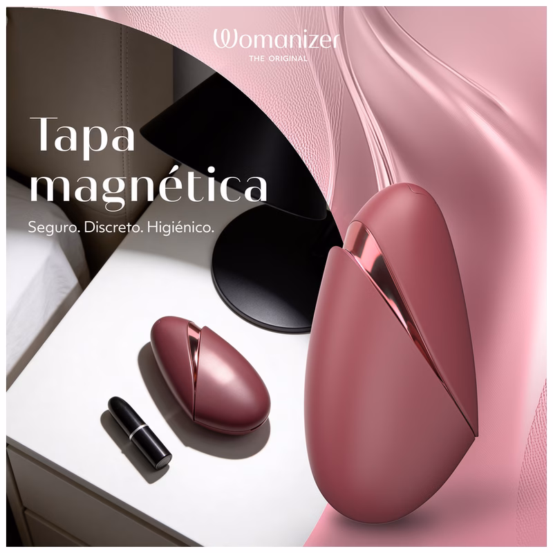 WOMANIZER - NEXT LIBERTY ESTIMULADOR DE CLÍTORIS 3D PLEASURE AIR BURDEOS - Imagen 12