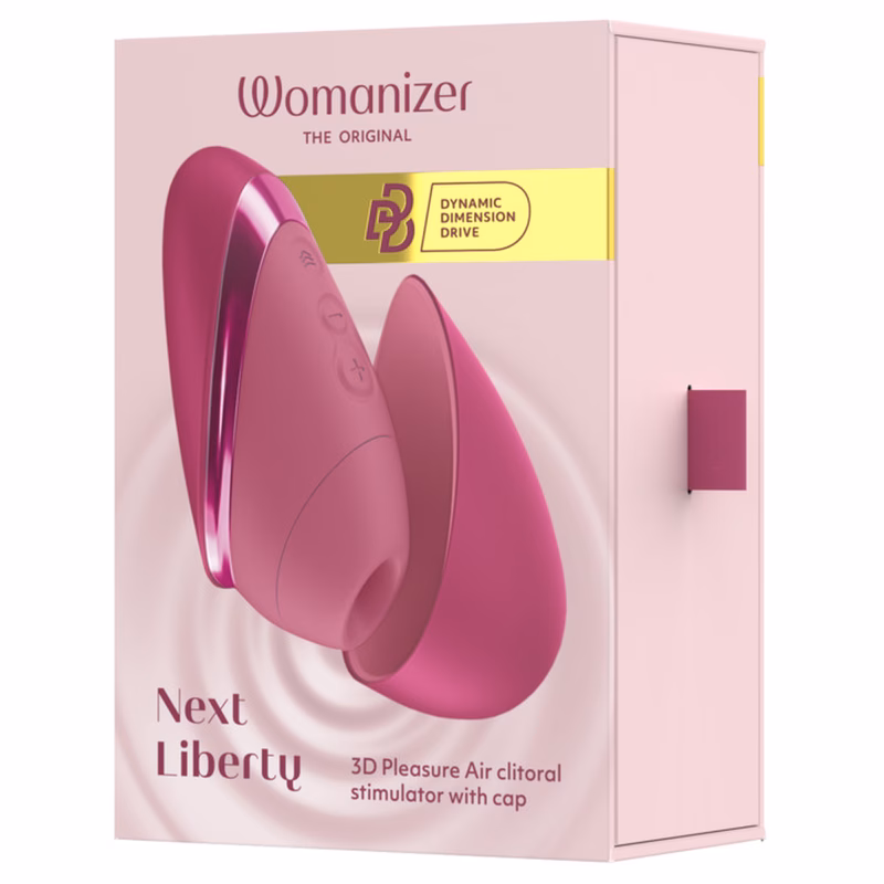 WOMANIZER - NEXT LIBERTY ESTIMULADOR DE CLÍTORIS 3D PLEASURE AIR ROSA INTENSO - Imagen 8