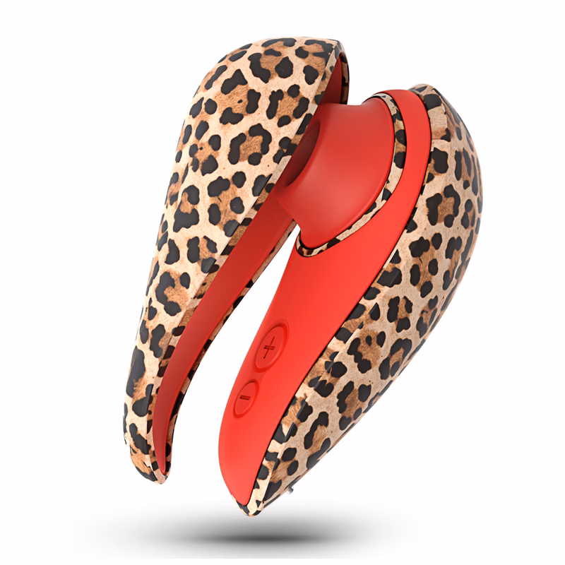 WOMANIZER - LIBERTY 2 ESTIMULADOR DE CLÍTORIS POR SUCCIÓN 8 NIVELES ESTAMPADO DE LEOPARDO - Imagen 4