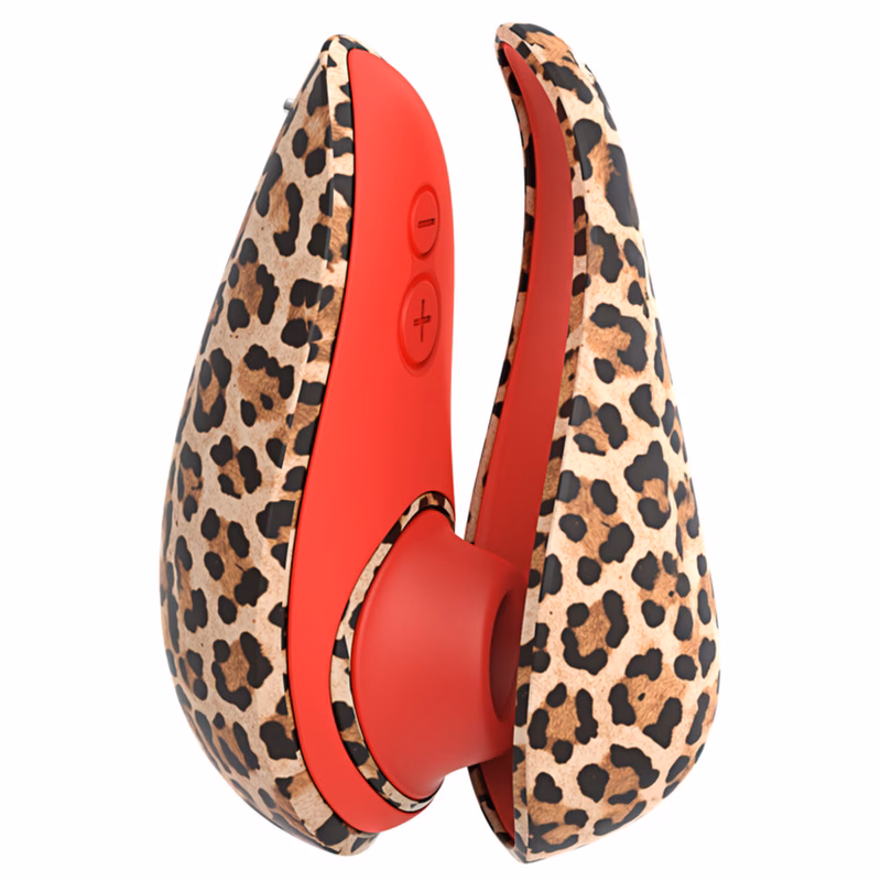 WOMANIZER - LIBERTY 2 ESTIMULADOR DE CLÍTORIS POR SUCCIÓN 8 NIVELES ESTAMPADO DE LEOPARDO - Imagen 7