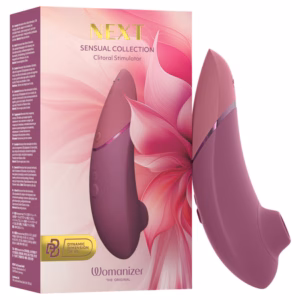 WOMANIZER - NEXT ESTIMULADOR DE CLÍTORIS POR SUCCIÓN 14 NIVELES ROSA EMPOLVADO