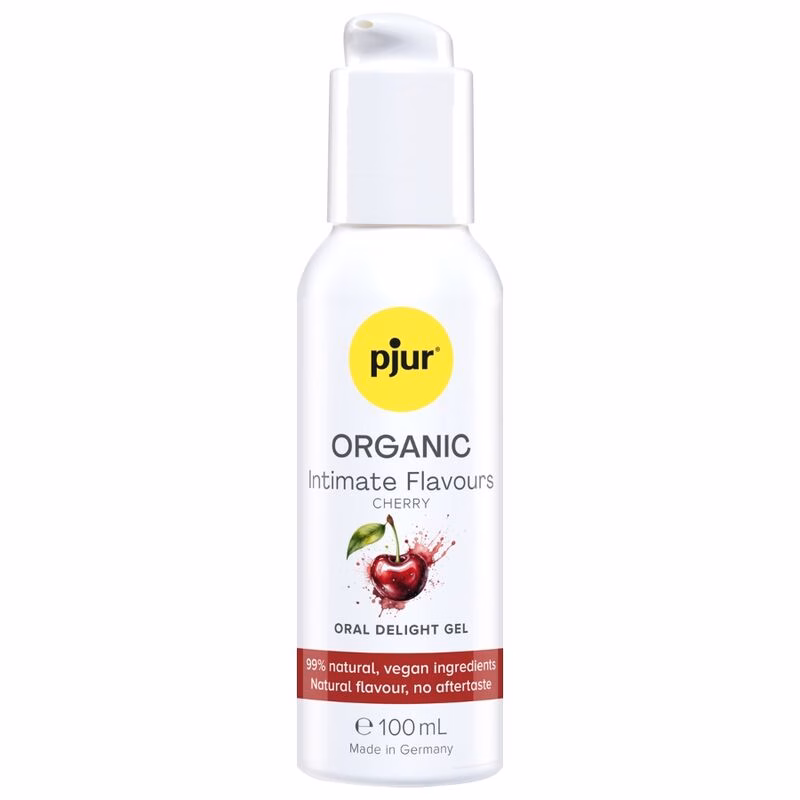 PJUR - ORGANIC INTIMATE FLAVOURS GEL ÍNTIMO ORAL SABOR CEREZA 100 ML