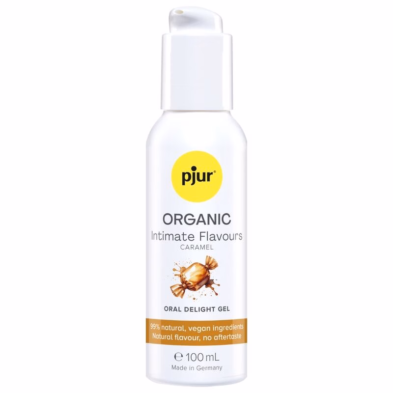 PJUR - ORGANIC INTIMATE FLAVOURS GEL ÍNTIMO ORAL SABOR CARAMELO 100 ML