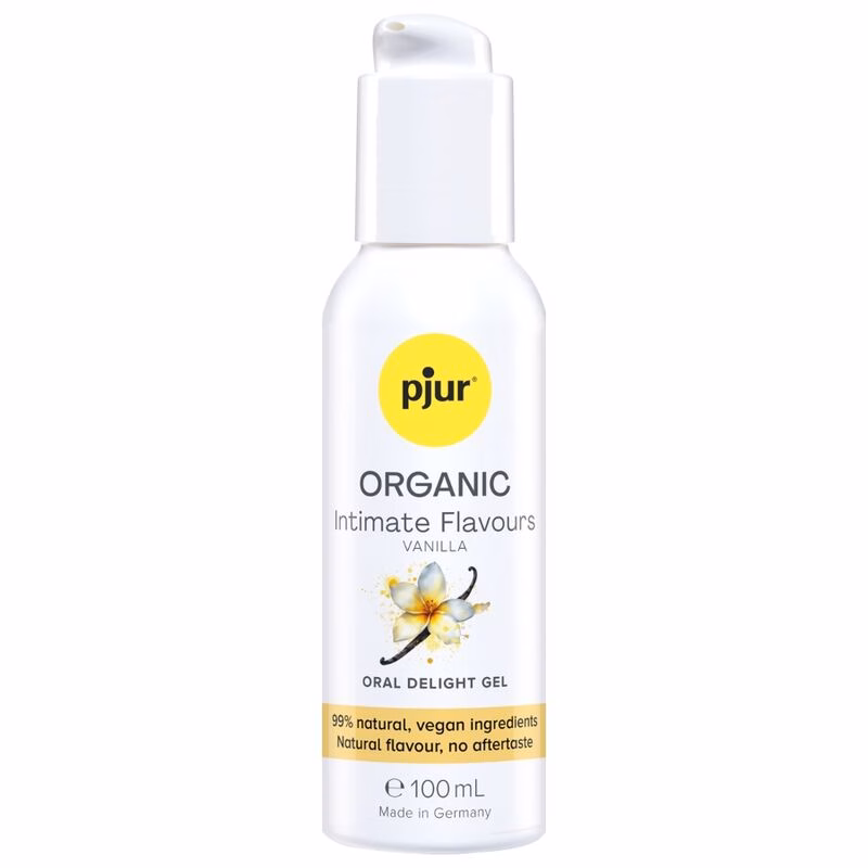 PJUR - ORGANIC INTIMATE FLAVOURS GEL ÍNTIMO ORAL SABOR VAINILLA 100 ML