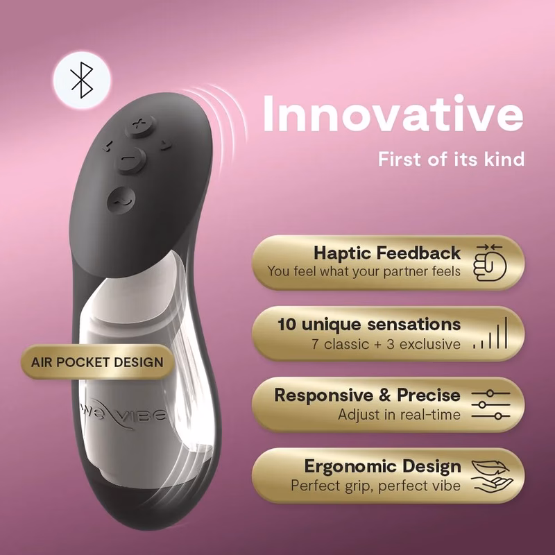 WE-VIBE - CHORUS PRO VIBRADOR PREMIUM PARA PAREJAS NEGRO SATINADO - Imagen 10