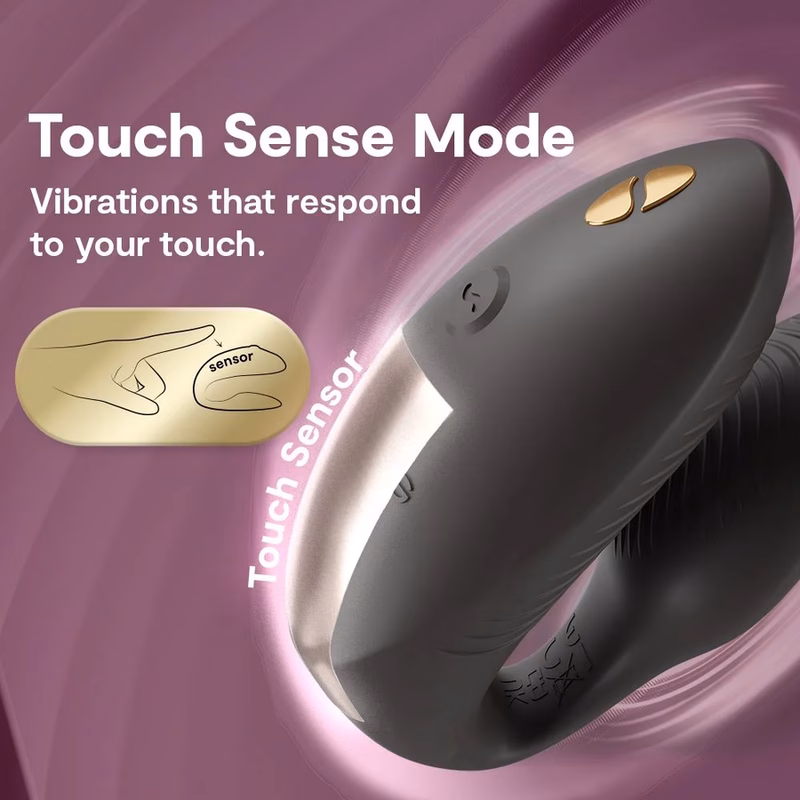 WE-VIBE - CHORUS PRO VIBRADOR PREMIUM PARA PAREJAS NEGRO SATINADO - Imagen 11