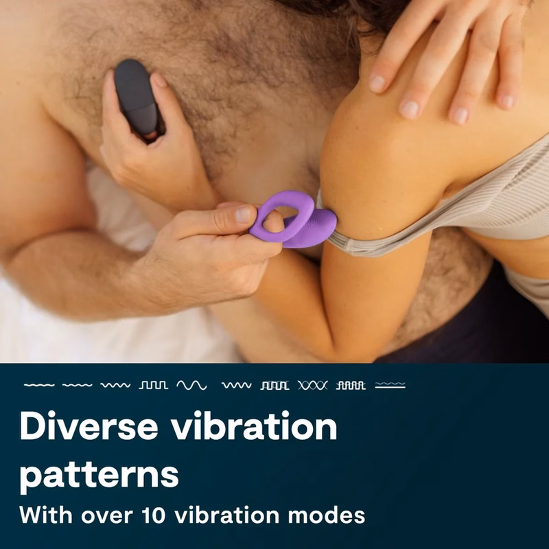 WE-VIBE - SYNC O VIBRADOR PARA PAREJAS CON ESTIMULACIÓN ENVOLVENTE PÚRPURA CLARO - Imagen 8