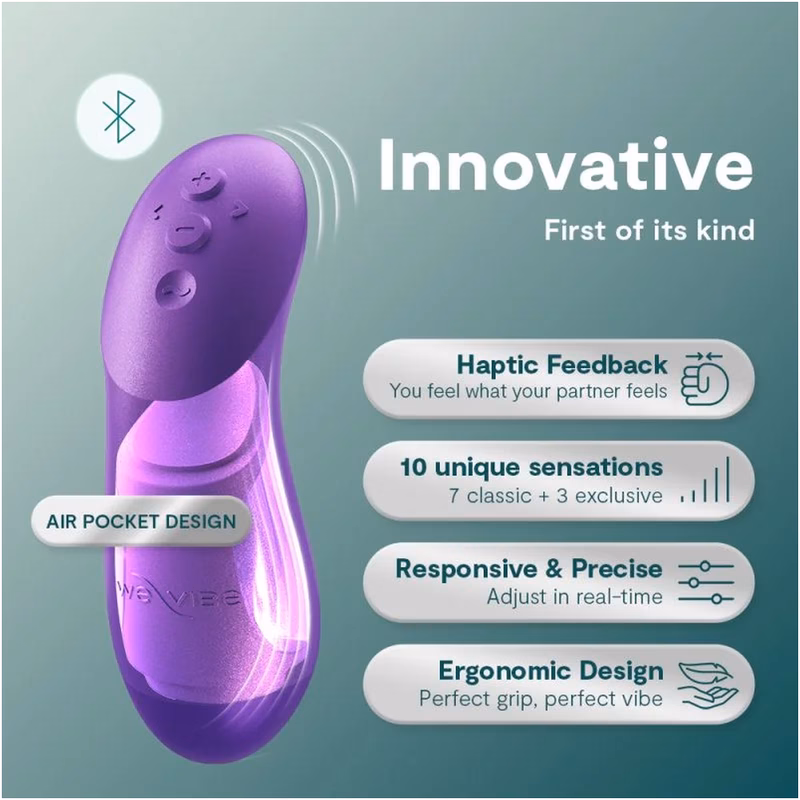 WE-VIBE - CHORUS PRO VIBRADOR PREMIUM PARA PAREJAS PÚRPURA CÓSMICO - Imagen 5