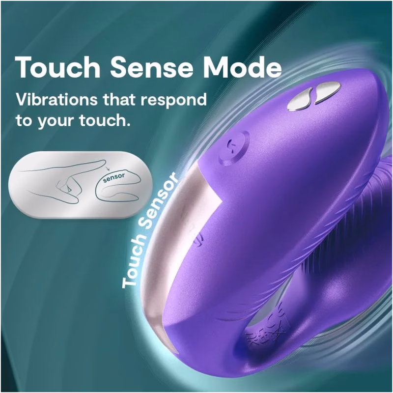 WE-VIBE - CHORUS PRO VIBRADOR PREMIUM PARA PAREJAS PÚRPURA CÓSMICO - Imagen 10