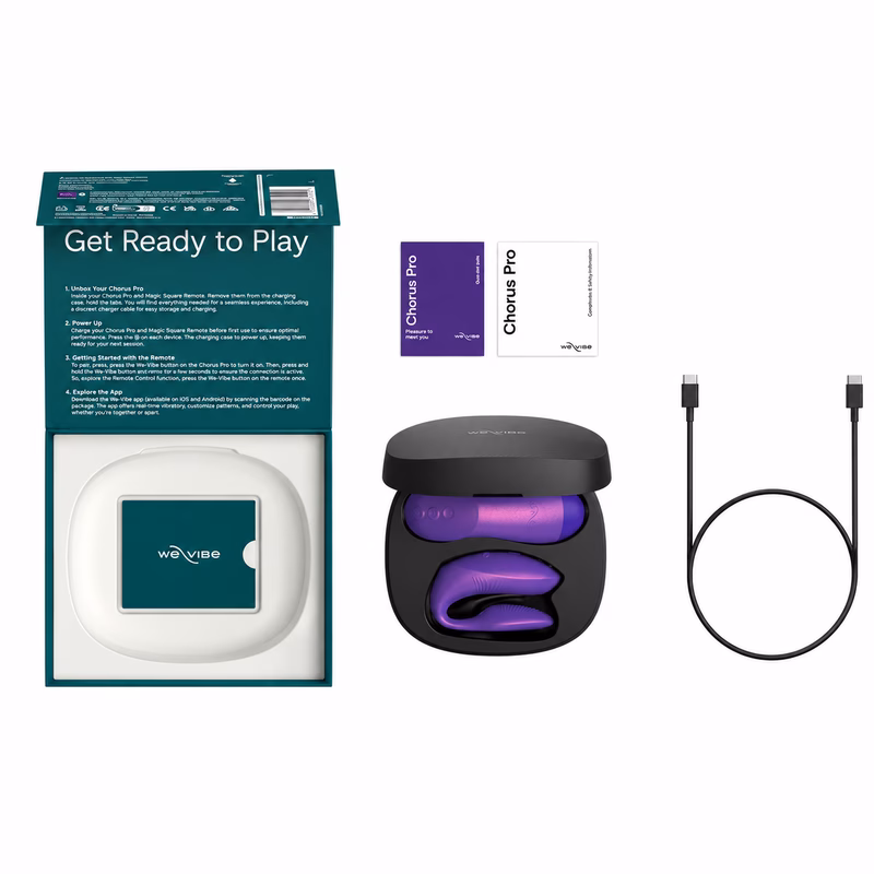 WE-VIBE - CHORUS PRO VIBRADOR PREMIUM PARA PAREJAS PÚRPURA CÓSMICO - Imagen 4