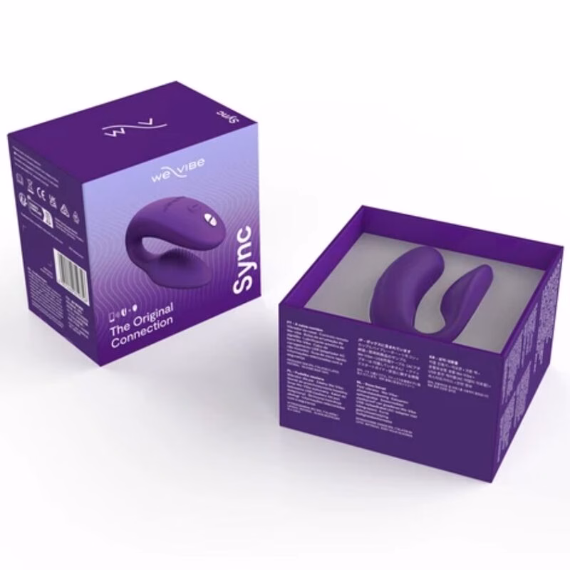 WE-VIBE - SYNC 2 VIBRADOR AJUSTABLE PARA PAREJAS PÚRPURA - Imagen 9