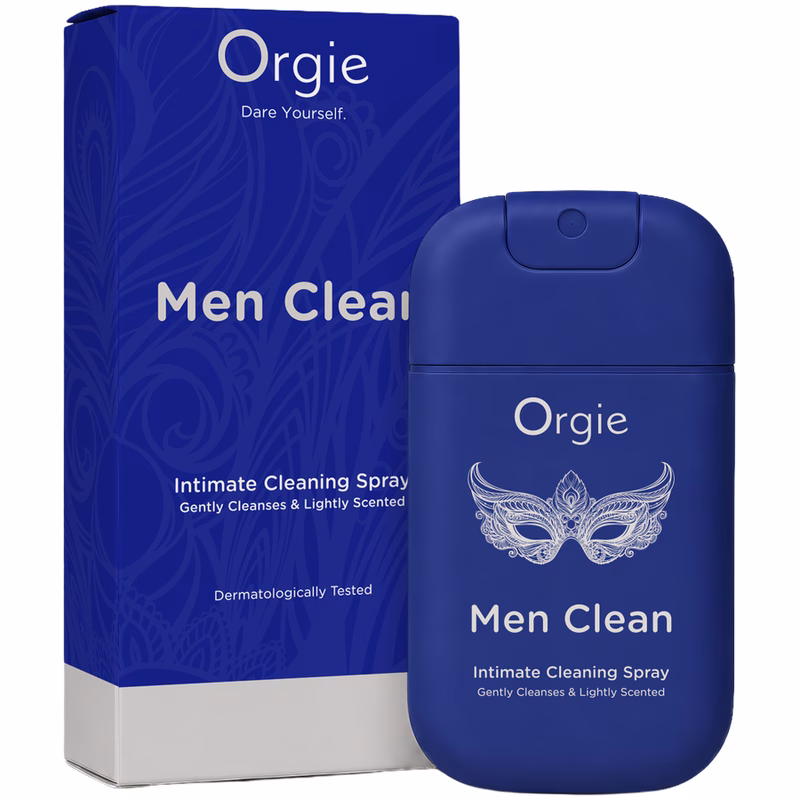 ORGIE - MEN CLEAN SPRAY DE HIGIENE ÍNTIMA MASCULINA CON ALOE VERA 30 ML - Imagen 4