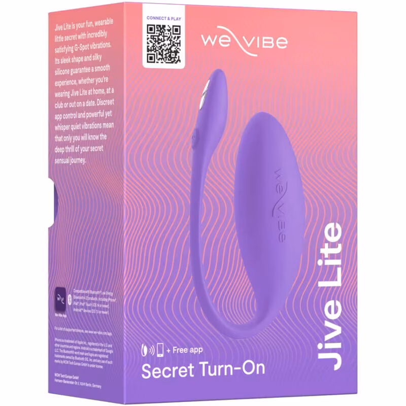 WE-VIBE - JIVE LITE VIBRADOR HUEVO PONIBLE CON CONTROL POR APLICACIÓN PÚRPURA - Imagen 18