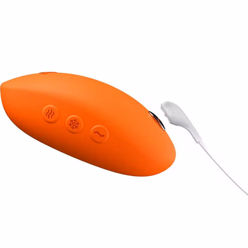 WE-VIBE - TEMP VIBRADOR CON FUNCIÓN DE CALOR Y FRÍO MANDARINA - Imagen 9