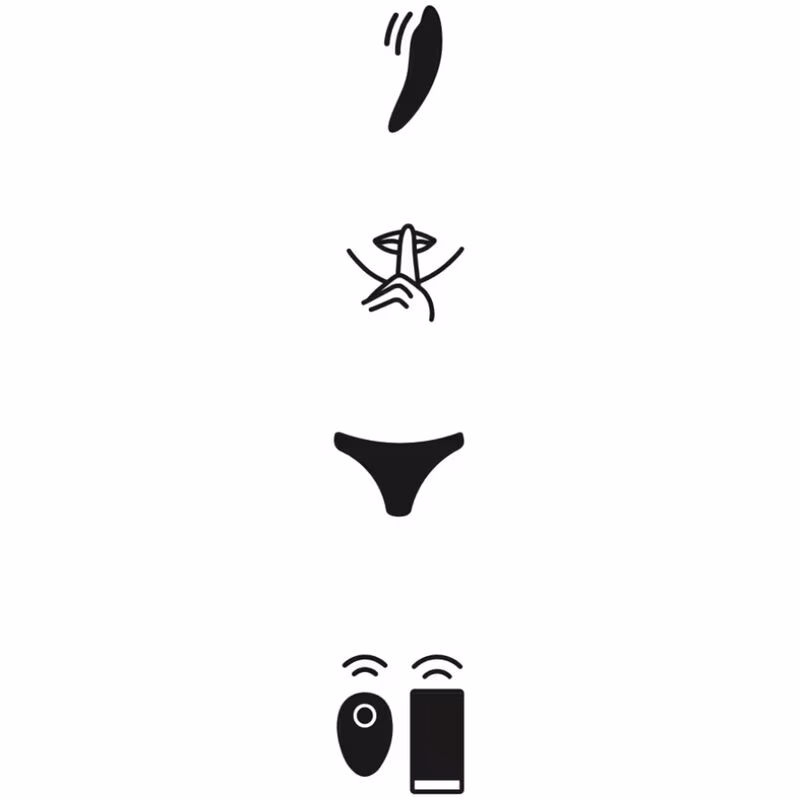 WE-VIBE - MOXIE+ VIBRADOR PARA BRAGUITAS CON CLIP MAGNÉTICO AGUA - Imagen 3
