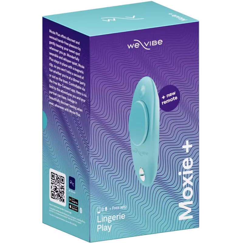 WE-VIBE - MOXIE+ VIBRADOR PARA BRAGUITAS CON CLIP MAGNÉTICO AGUA - Imagen 7