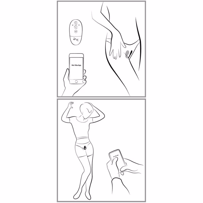 WE-VIBE - JIVE 2 VIBRADOR HUEVO PONIBLE ROSA ELÉCTRICO - Imagen 13