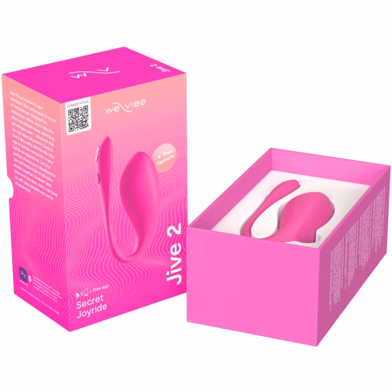 WE-VIBE - JIVE 2 VIBRADOR HUEVO PONIBLE ROSA ELÉCTRICO - Imagen 15