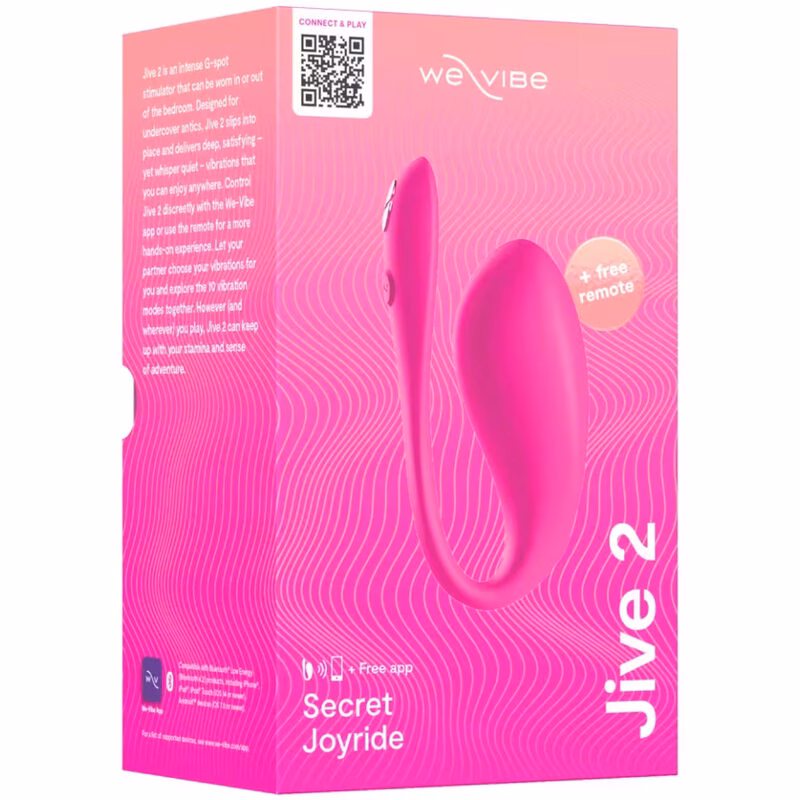 WE-VIBE - JIVE 2 VIBRADOR HUEVO PONIBLE ROSA ELÉCTRICO - Imagen 16