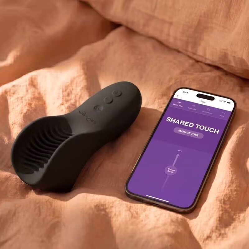 WE-VIBE - SHARED TOUCH VIBRADOR PARA PAREJAS DE DOBLE CARA NEGRO - Imagen 17