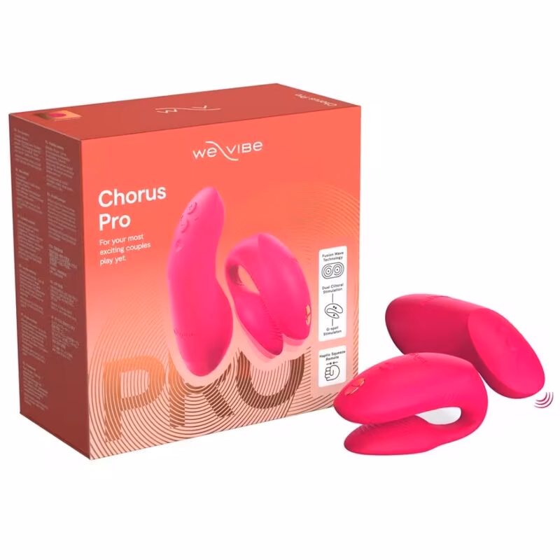 WE-VIBE - CHORUS PRO VIBRADOR PREMIUM PARA PAREJAS ROSA ELÉCTRICO - Imagen 17