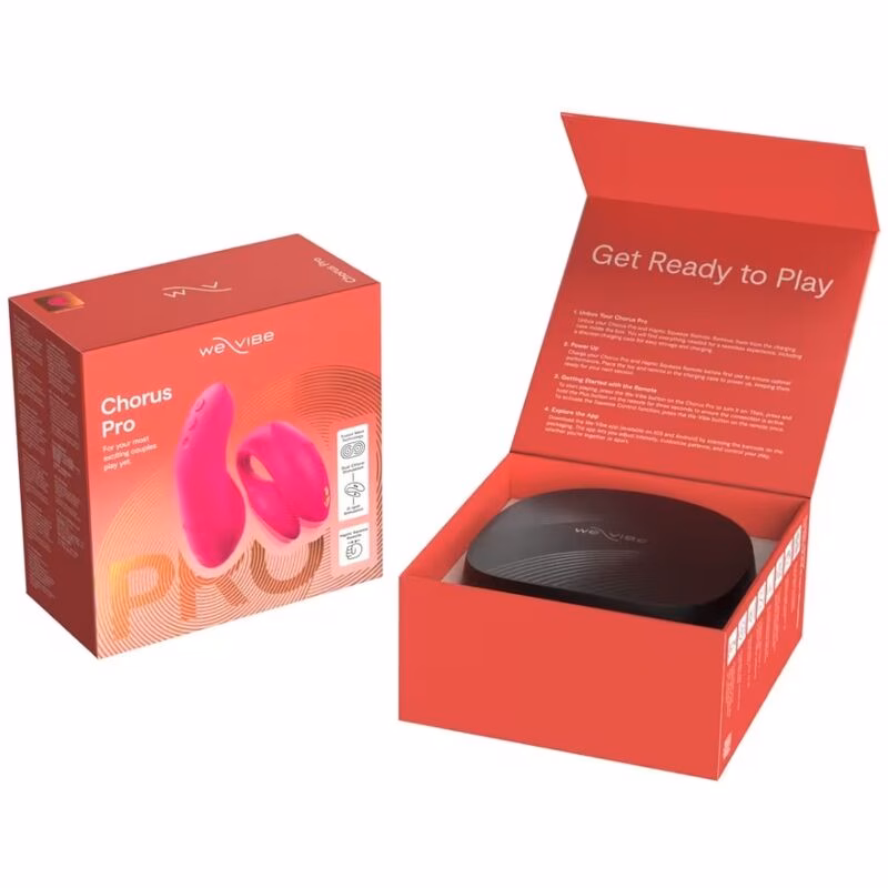 WE-VIBE - CHORUS PRO VIBRADOR PREMIUM PARA PAREJAS ROSA ELÉCTRICO - Imagen 16