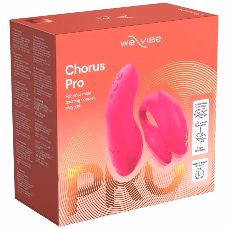 WE-VIBE - CHORUS PRO VIBRADOR PREMIUM PARA PAREJAS ROSA ELÉCTRICO - Imagen 18